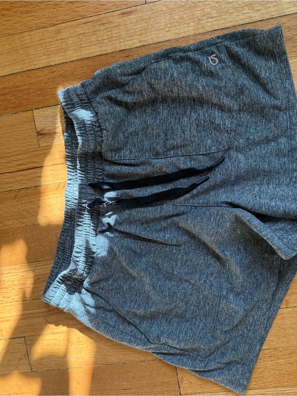 GAP Gray Athletic Shorts with Drawstring